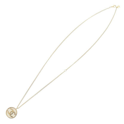 Chanel Coco Mark GP Gold Necklace 0756 Chanel