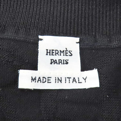 Hermes Knit Dress Twill Laine 4e2530dc 34 Size Black Chaine D'ancre