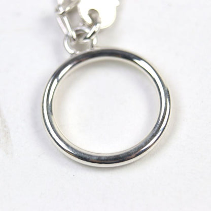 Hermes Alfa Kelly Ag925 Clochette Cadenas Double Ring - Ring Accessory Silver