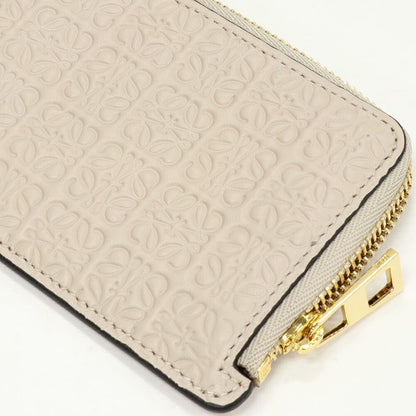 Loewe Coin Case With Card Case L-shape Zipper Fragment Case Anagram Repeat Coin