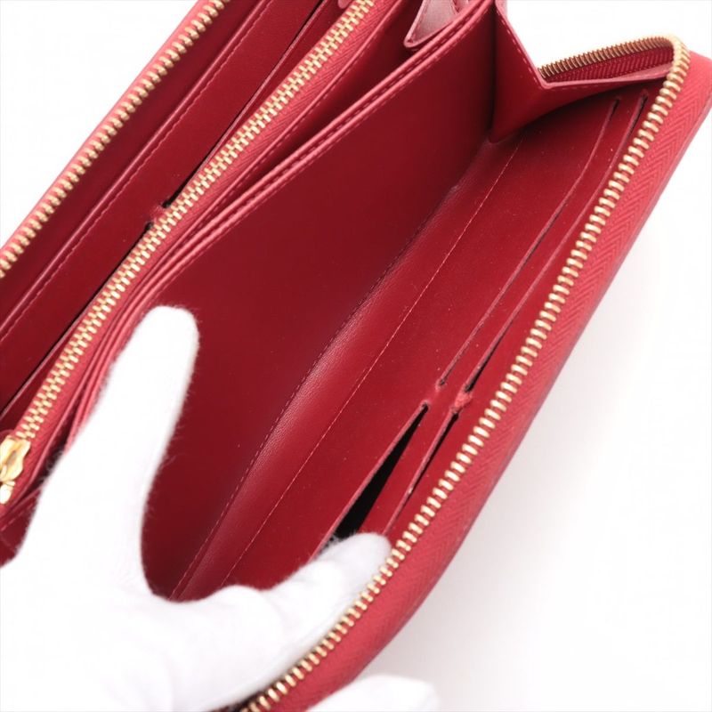 Louis Vuitton Monogram Vernis Zippy Wallet Round Zip Wallet Long Wallet M90200