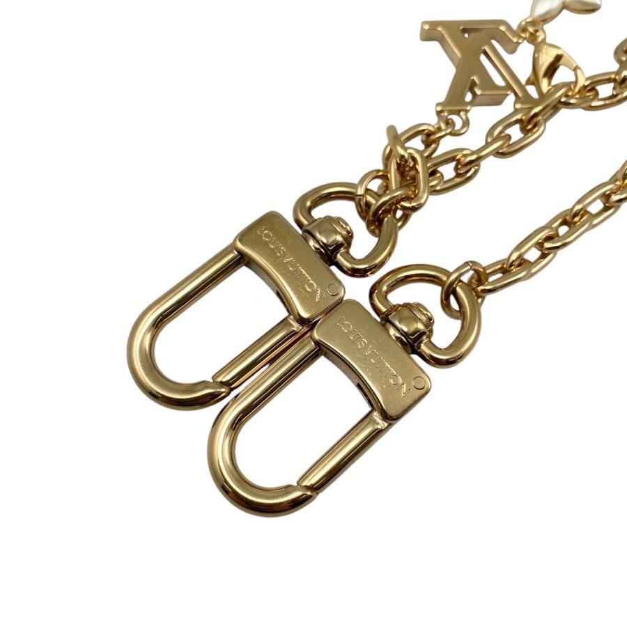 Louis Vuitton Bag Charm - LV Charm M02943 Monogram - Flower Padlock Gold Louis