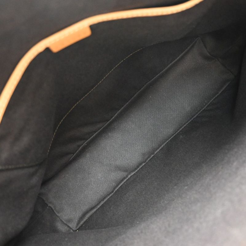 Celine Shoulder Tote Bag PVC Leather Brown 69ka948