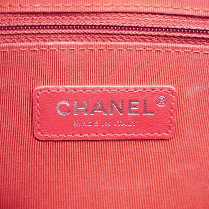 Chanel Shoulder Bag Gabrielle De Leather Black Gold/silver Hardware Women