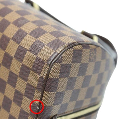 Louis Vuitton Damier Handbag Rivera MM Brown