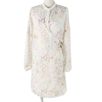 Hermes 23AW 3h0514dn 100% Silk Chaine D'ancre Design Do Re Boucles Pattern