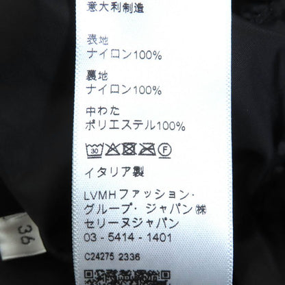 Celine 2w987795w Triomphe Badge Quilted Monogram Padded Vest Black 36 With