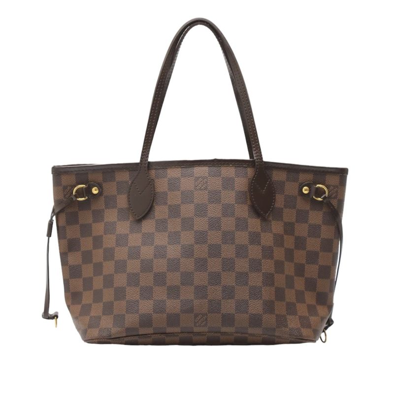 Louis Vuitton N51109 Damier Handbag Neverfull PM Handbag Louis Vuitton Brown