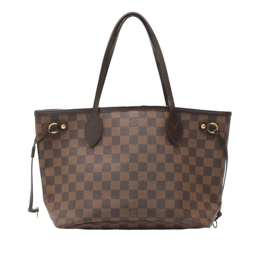 Louis Vuitton N51109 Damier Handbag Neverfull PM Handbag Louis Vuitton Brown