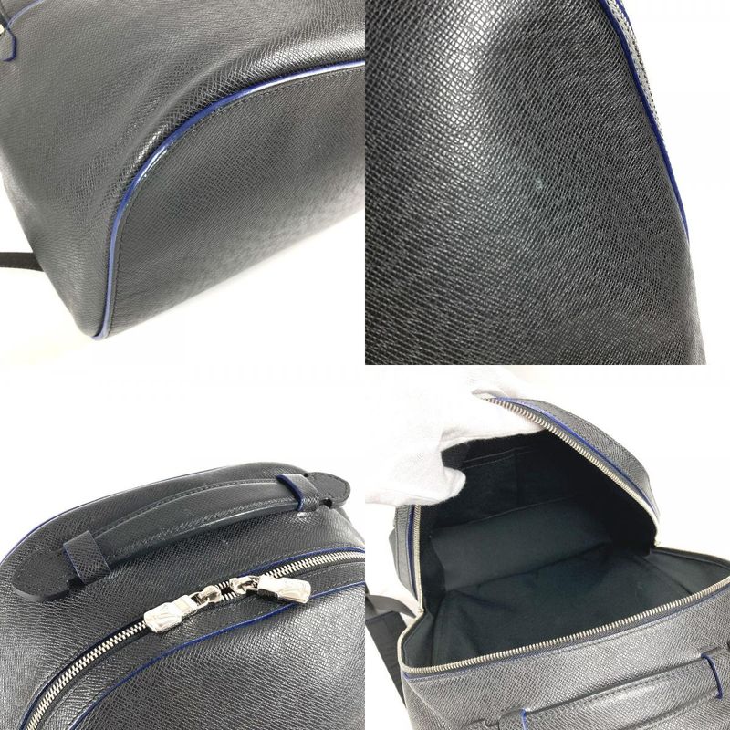 Louis Vuitton Backpack Sac Anton M32734 Taiga Leather Ardoise Black
