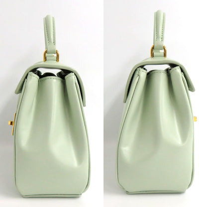 Celine Mini 16 Seise 197983bey.29ja Jade Calfskin 2way Handbag