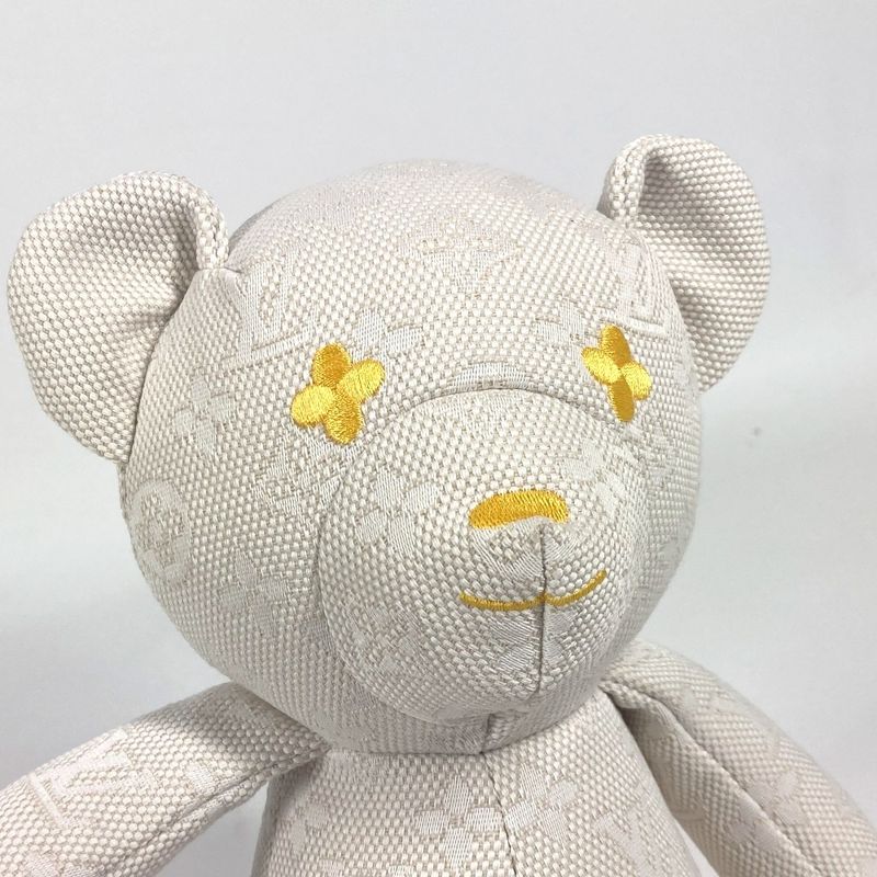 Louis Vuitton Plush Toy Deux Louis Gi0869 Cotton White