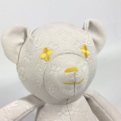 Louis Vuitton Plush Toy Deux Louis Gi0869 Cotton White