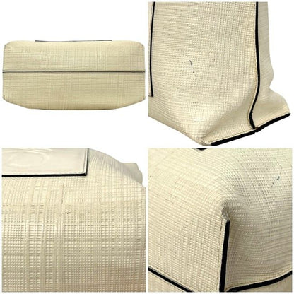 Loewe 2way Bag Shopper Bag Ivory White Linen