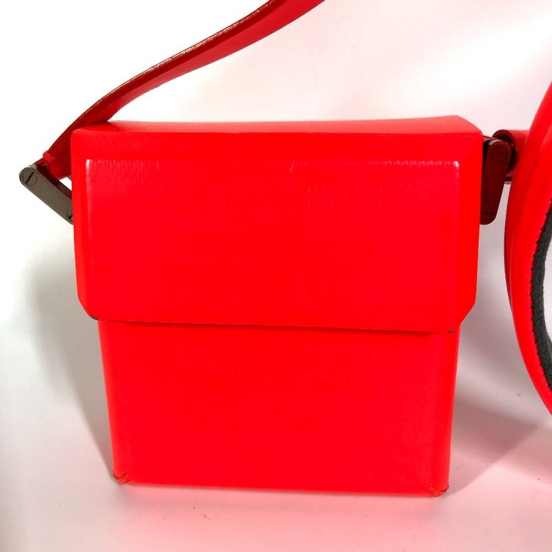 Louis Vuitton Shoulder Bag Marty M92160 Damier Gracée Leather Coral Red