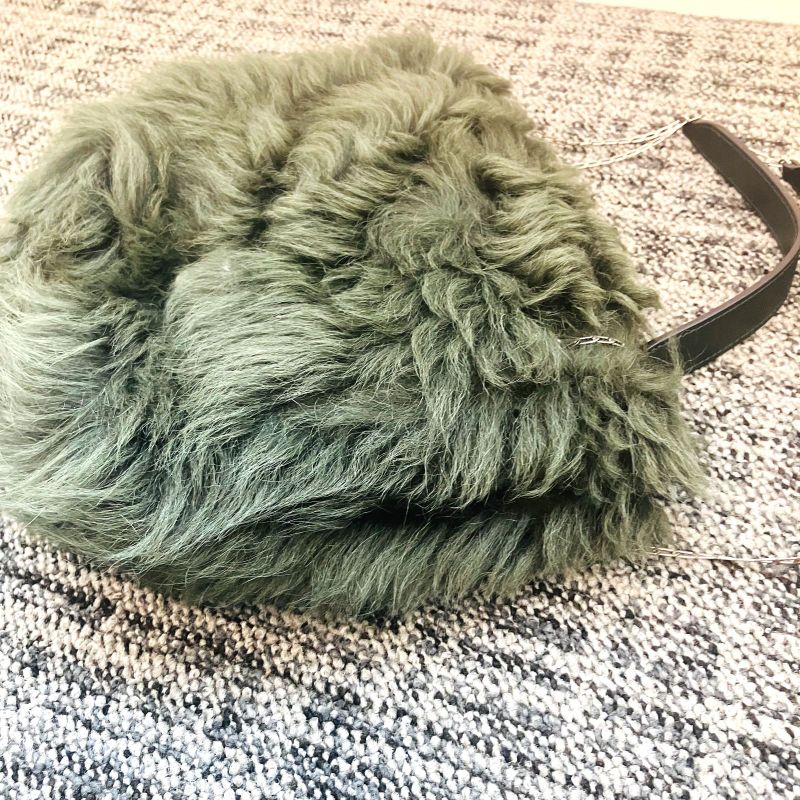 Celine Phoebe Period Fur Chain Shoulder Bag : A2112