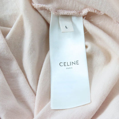 Celine 21SS 2x586114l 100% Cotton Anchor Logo Crew Neck Short Sleeve T-shirt