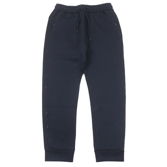 Fendi 2021 Fb0599 Track Pants With Logo Sideline Back Pockets Dark Navy 48 Made