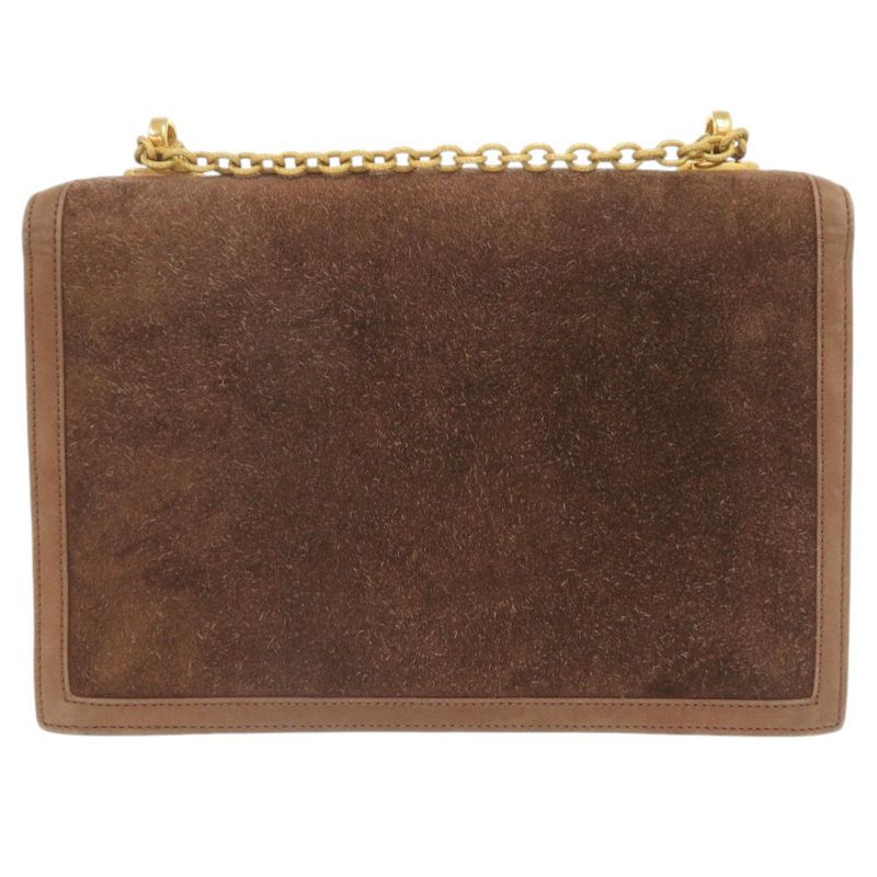 Hermes Alcazar Dobris Brown Stamped 0E (1975) Shoulder Bag 0156 Hermes