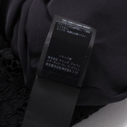 Saint Laurent Paris Skirt Size F34 All Lace Made In Italy 20240913 Ra1121