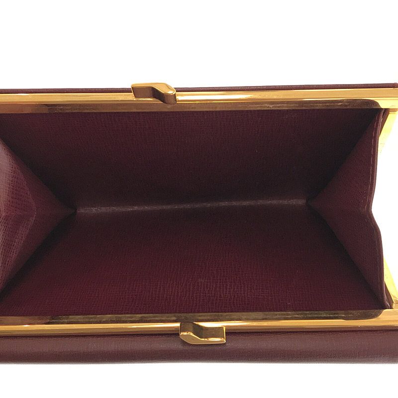 Cartier - Mastline - Foldable Leather Wallet - Foldable - Long Wallet -