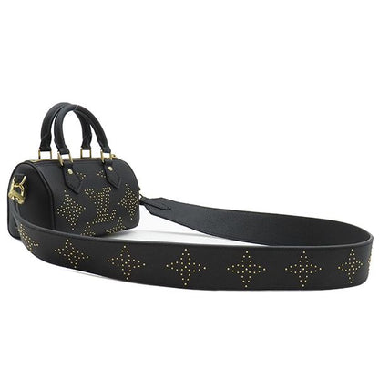Louis Vuitton 2way Bag Nano Speedy Bandouliere Monogram Empreinte Studded Noir
