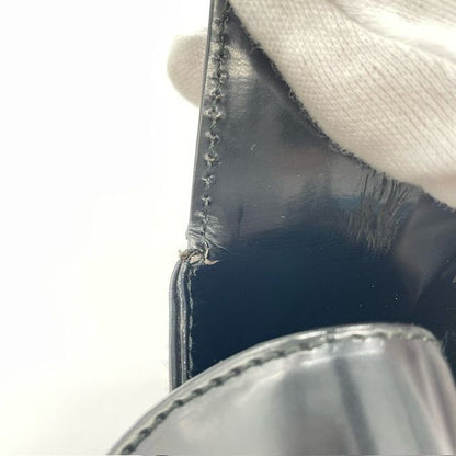 Gucci 000 1046 0506 Shoulder Bag One Shoulder Black Enamel Leather Women