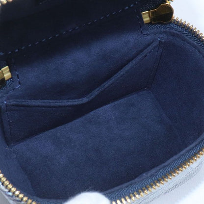 Louis Vuitton Monogram - Laminated Jacquard Micro Vanity Shoulder Bag - Navy