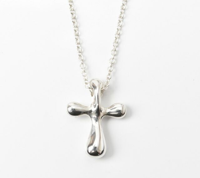 Tiffany & Co Necklace Pendant Silver Tiffany & Co Elsa Peretti Cross Motif