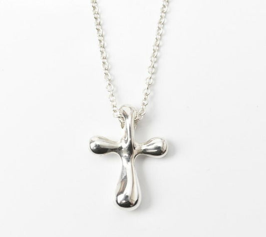 Tiffany & Co Necklace Pendant Silver Tiffany & Co Elsa Peretti Cross Motif