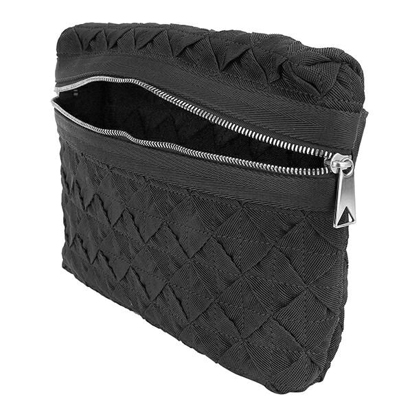 Bottega Veneta Clutch Bag Light Webbing Black