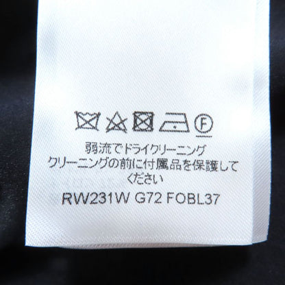 Louis Vuitton 23SS Vivid Trim Long Sleeve Top Cropped Top Black 34 Made In