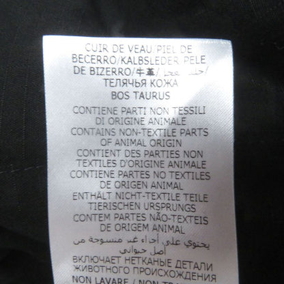 Gucci 770276 GG Ripstop Nylon Reversible Blouson Jacket Black 50 Made In Italy