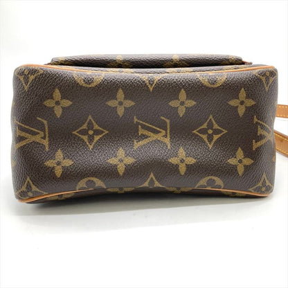 Louis Vuitton Vivacite PM Shoulder Bag Monogram Canvas M51165 Brown Women