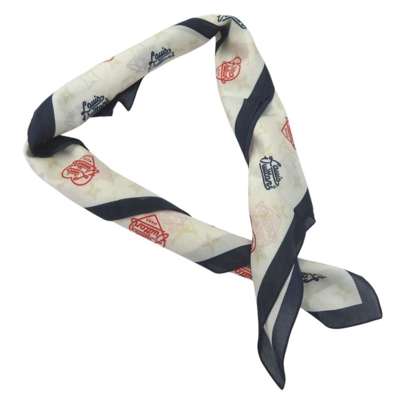Louis Vuitton Virgil Abloh NIGO Collaboration Handkerchief Bandana Heart