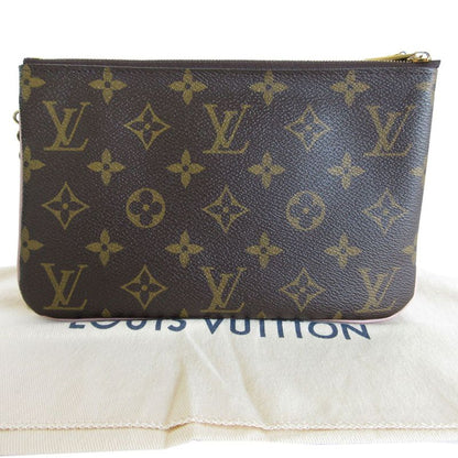 Louis Vuitton Crossbody Shoulder Bag Monogram Vivienne Pochette Double Zip