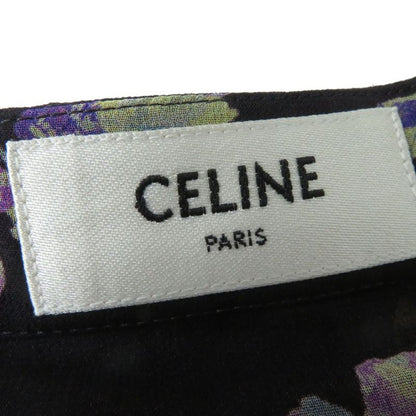 Hermes French Celine 2j368385p Women's Sunburst Pleated Skirt Silk Georgette