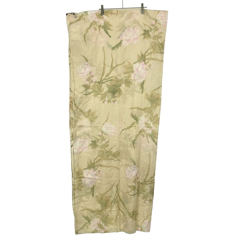 Gucci Flower Cotton Scarf Beige