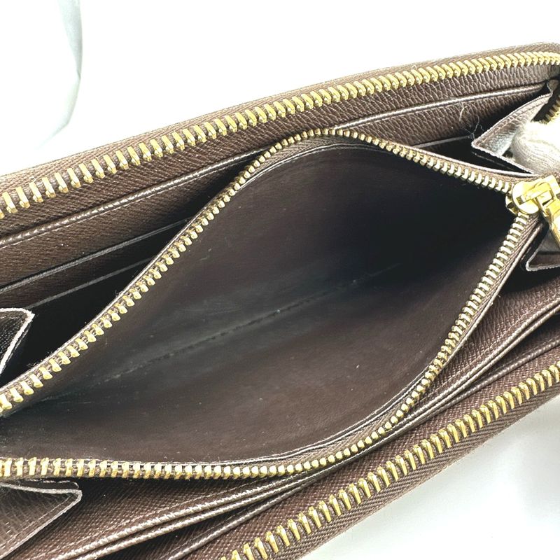 Louis Vuitton N60015 Damier Round Zipper Zippy Wallet Long Wallet Louis Vuitton