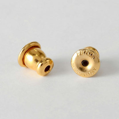 Fendi Earrings F Is Fendi Soft Togo Old