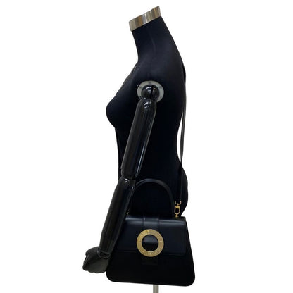 Celine Circle Logo Hardware Calf Leather