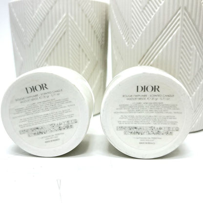 DIOR Miscellaneous Candle Set Ceramic White