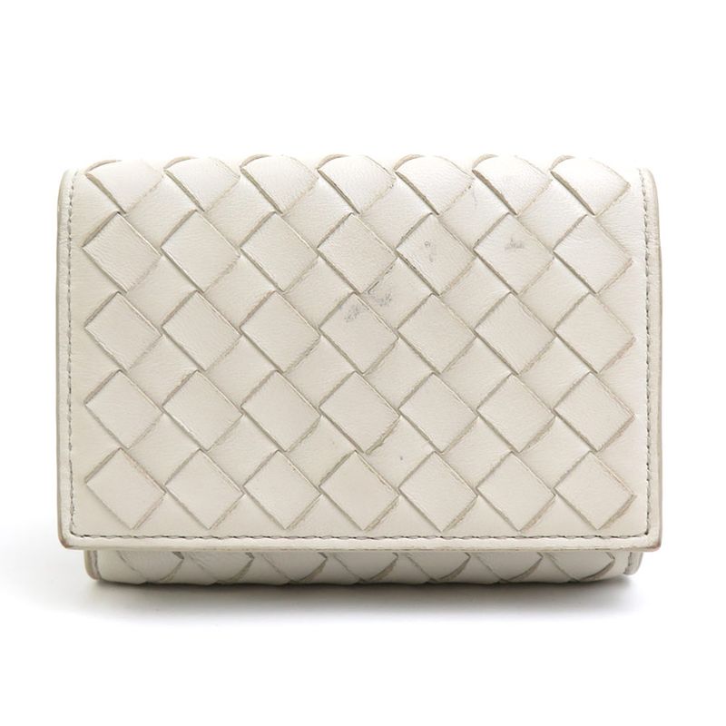 Bottega Veneta Trifold Wallet In Intrecciato