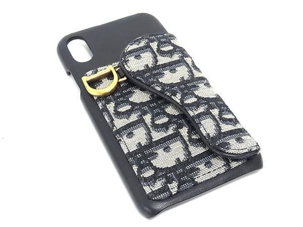 Christian Dior Christian Dior Trotter Saddle Canvas And Leather