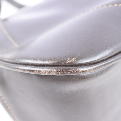 Gucci Vintage Calf Brown Women's Shoulder Bag