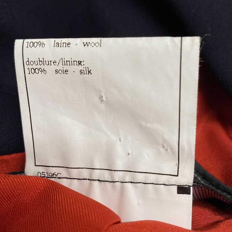 Chanel Jacket Size 40 M Ladies P08873 Black Long Sleeves/shoulder Pads/fall/wint