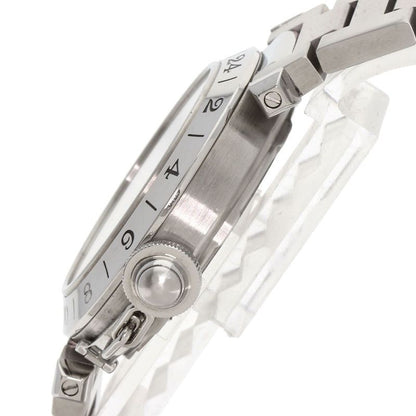 Cartier W31078m7 Pasha C Meridian Watch SS Boys