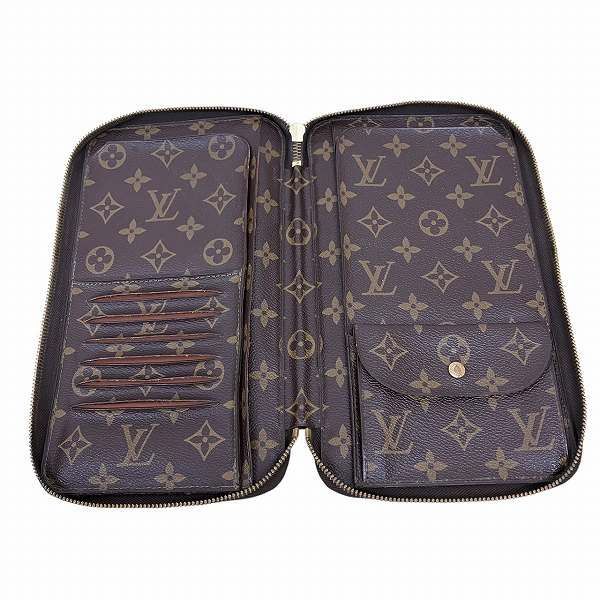 Louis Vuitton Monogram Esca Pado M60113 Travel Case Long Wallet Unisex