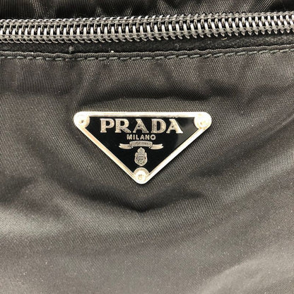 Prada Shoulder Bag Black Nylon Women Men Fashion  Precent