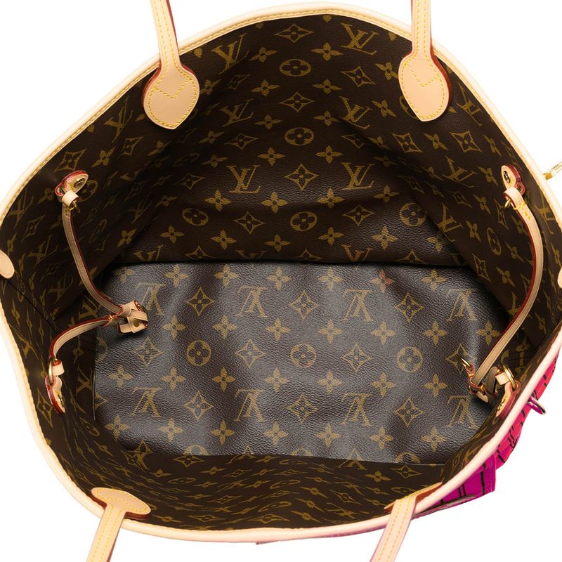 Louis Vuitton Tote Bag Neverfull - Inside Out MM Brown/rose Pondicherry